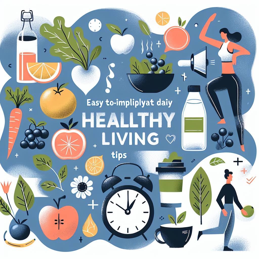 Tips Hidup Sehat yang Mudah Diterapkan Sehari-hari