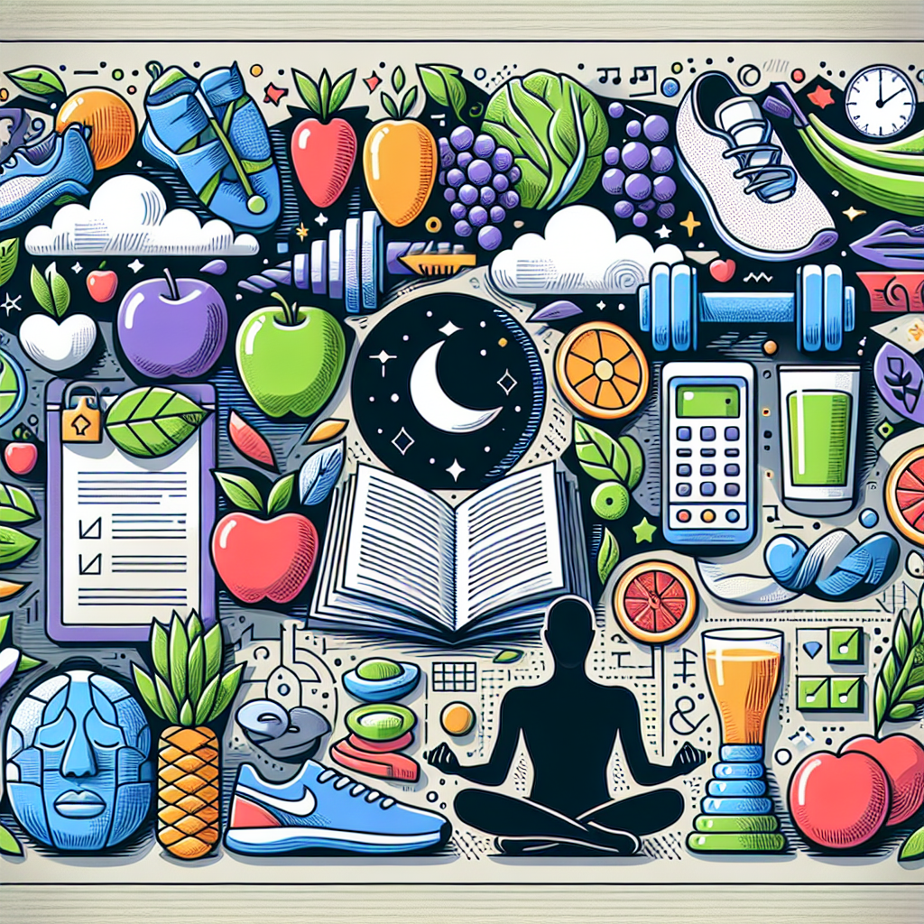 Ide Kreatif Poster Gaya Hidup Sehat yang Mudah Digambar untuk Pemula