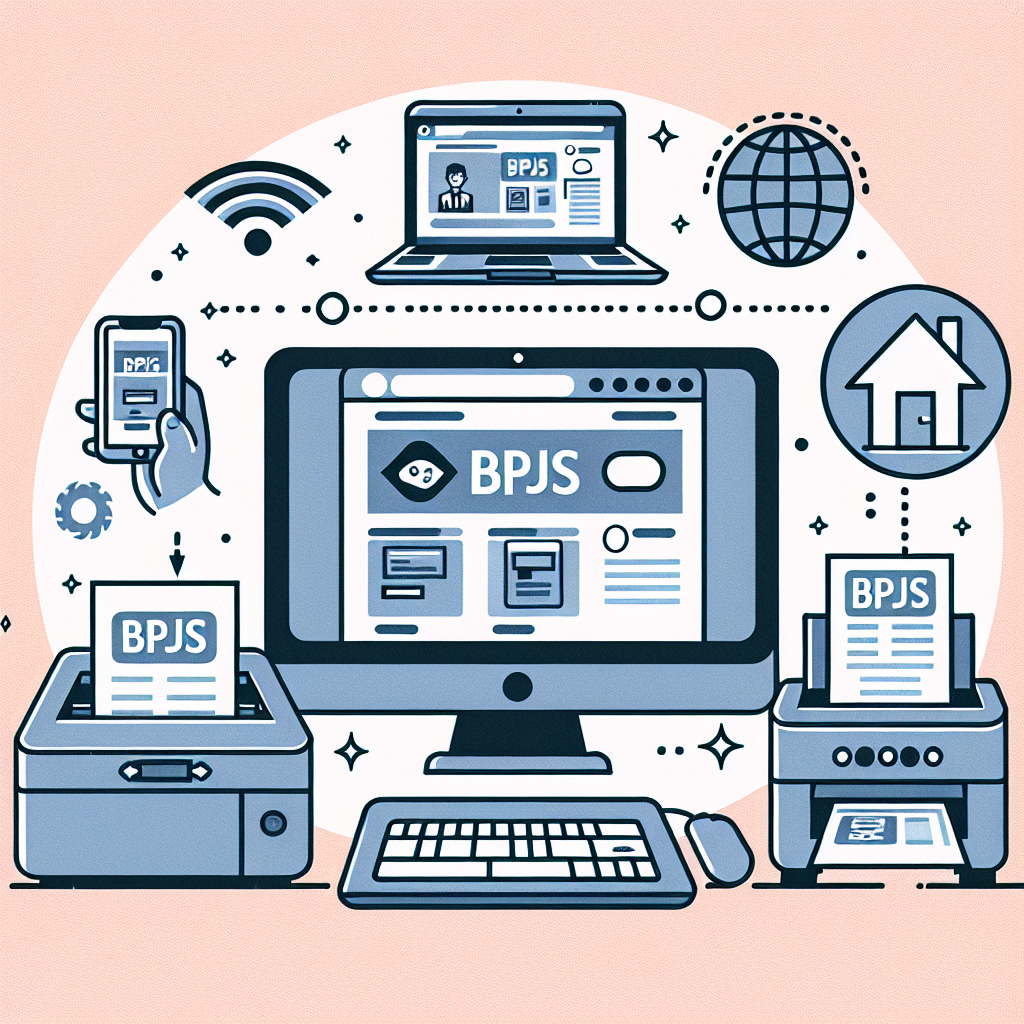 Panduan Lengkap Cara Cetak Kartu BPJS Secara Online di Rumah